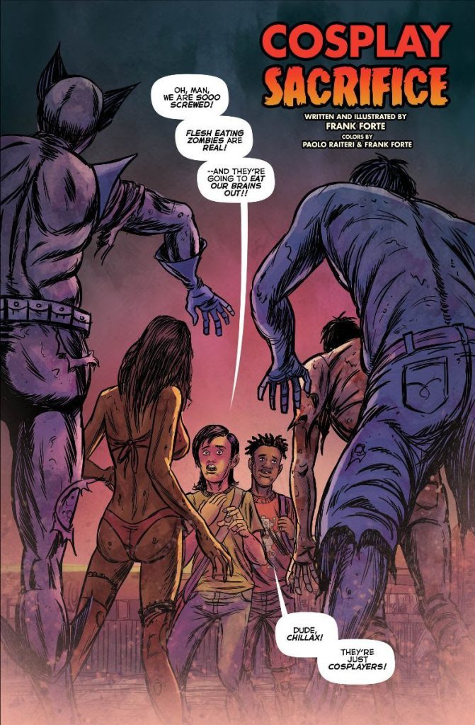 Zombie Terrors #1 - Preview Page 1