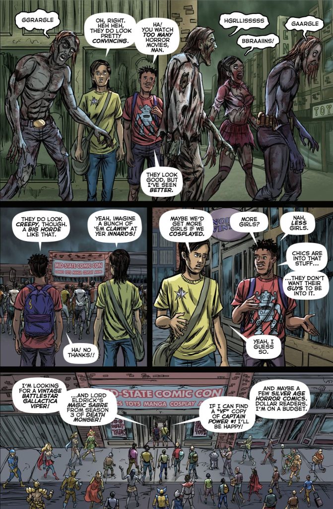 Zombie Terrors #1 - Preview Page 2