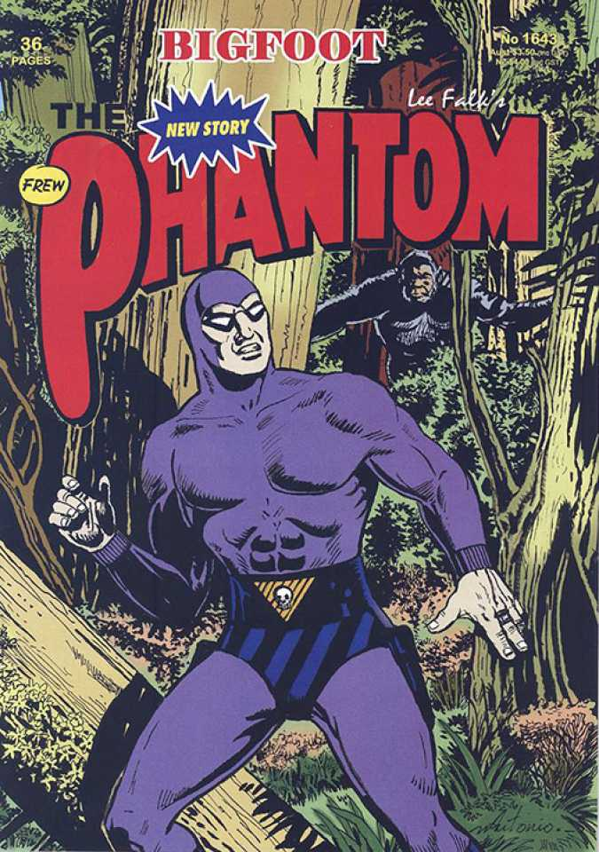 Comics about Bigfoot: The Phantom Issue #1643 (2013)