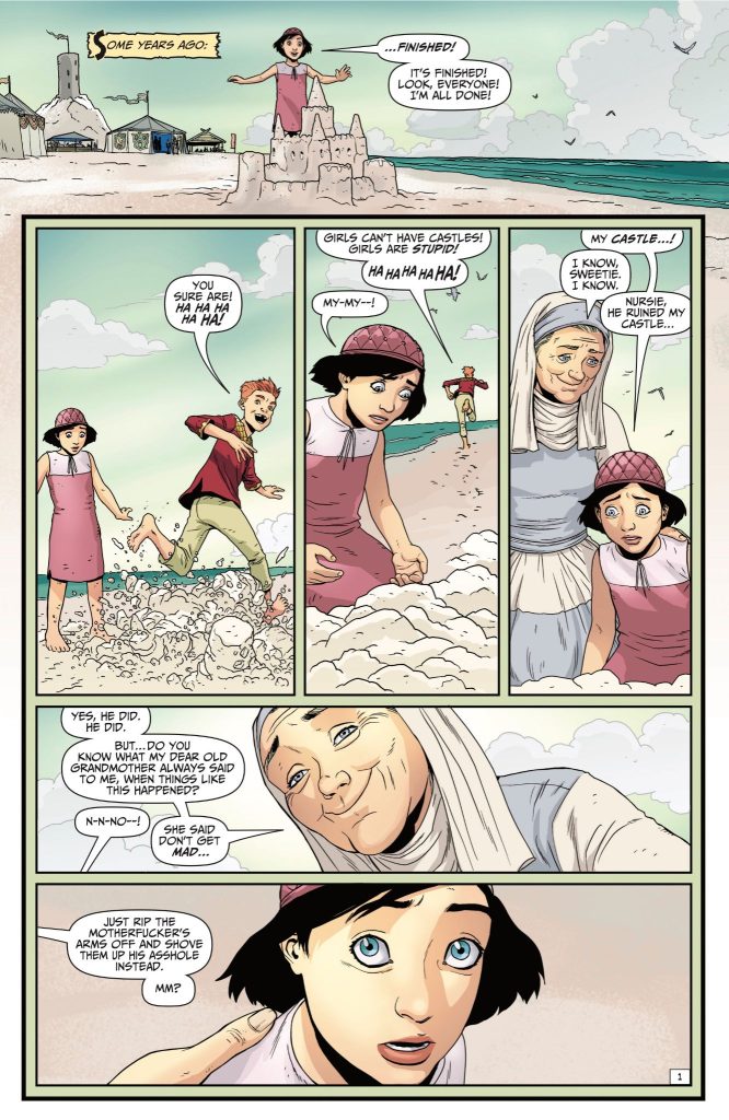 Babs: The Black Road South #1 - Sample Page 1