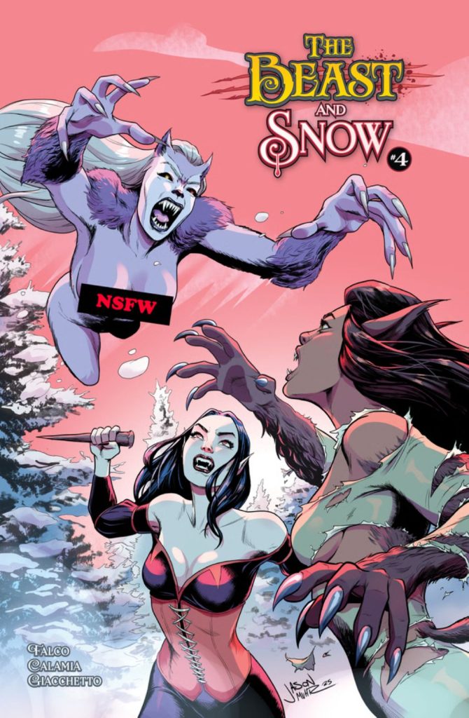 The Beast and Snow #4 - Cover E  by Jason Muhr (Lines) & Celeste Davalos (Colors)