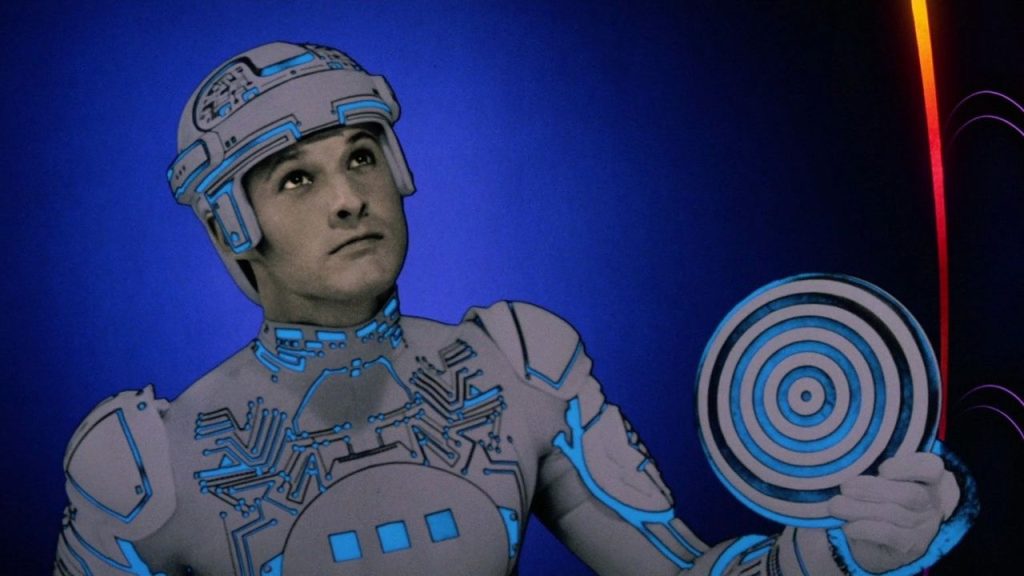 Movies like Ready Player One: Kevin Flynn explores his new techno-virtual existence in "Tron"