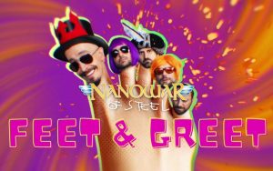 NANOWAR OF STEEL return with absurd metal chaos, a new Genghis Khan–themed EP, and their unhinged “Feet & Greet” tour - expect jokes, riffs, and toes.