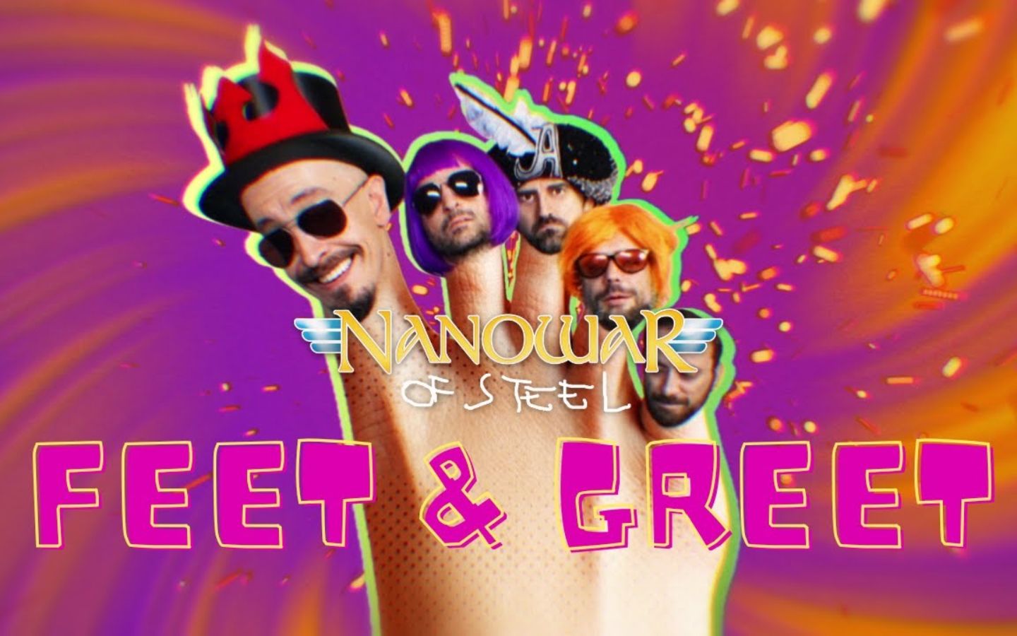 NANOWAR OF STEEL return with absurd metal chaos, a new Genghis Khan–themed EP, and their unhinged “Feet & Greet” tour - expect jokes, riffs, and toes.