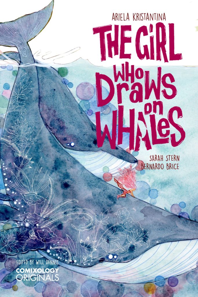 The Girl Who Draws on Whales - Graphic Novel Cover Image