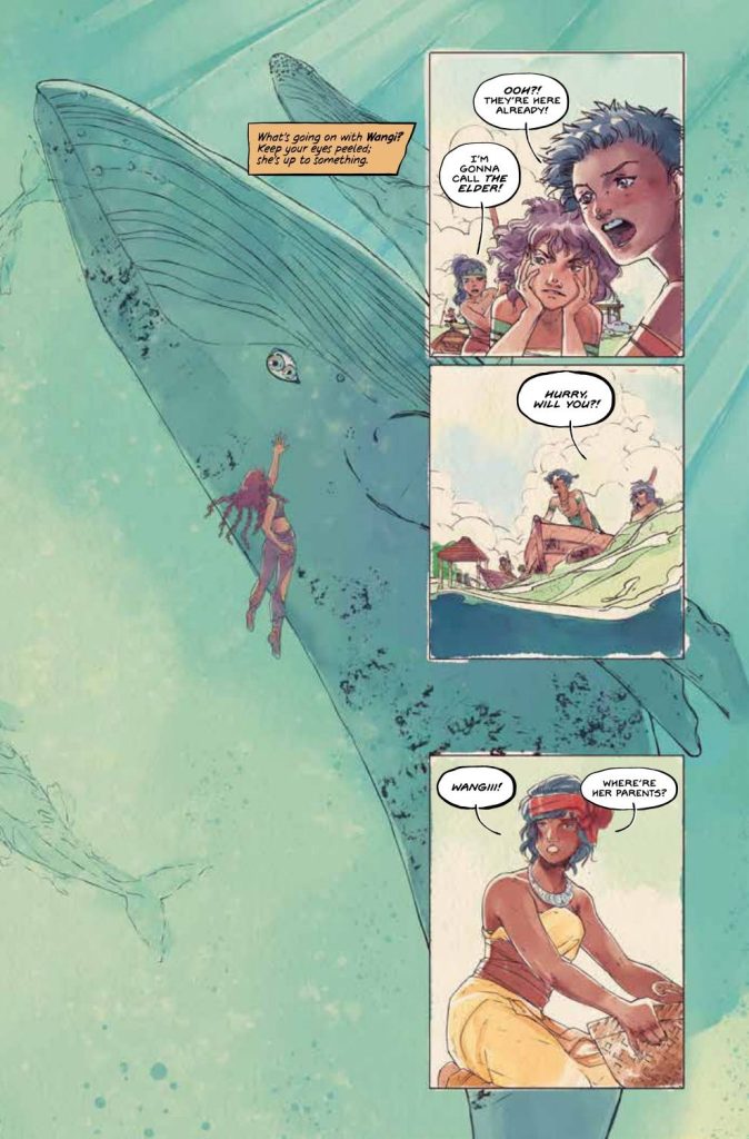 The Girl Who Draws on Whales - Page 9